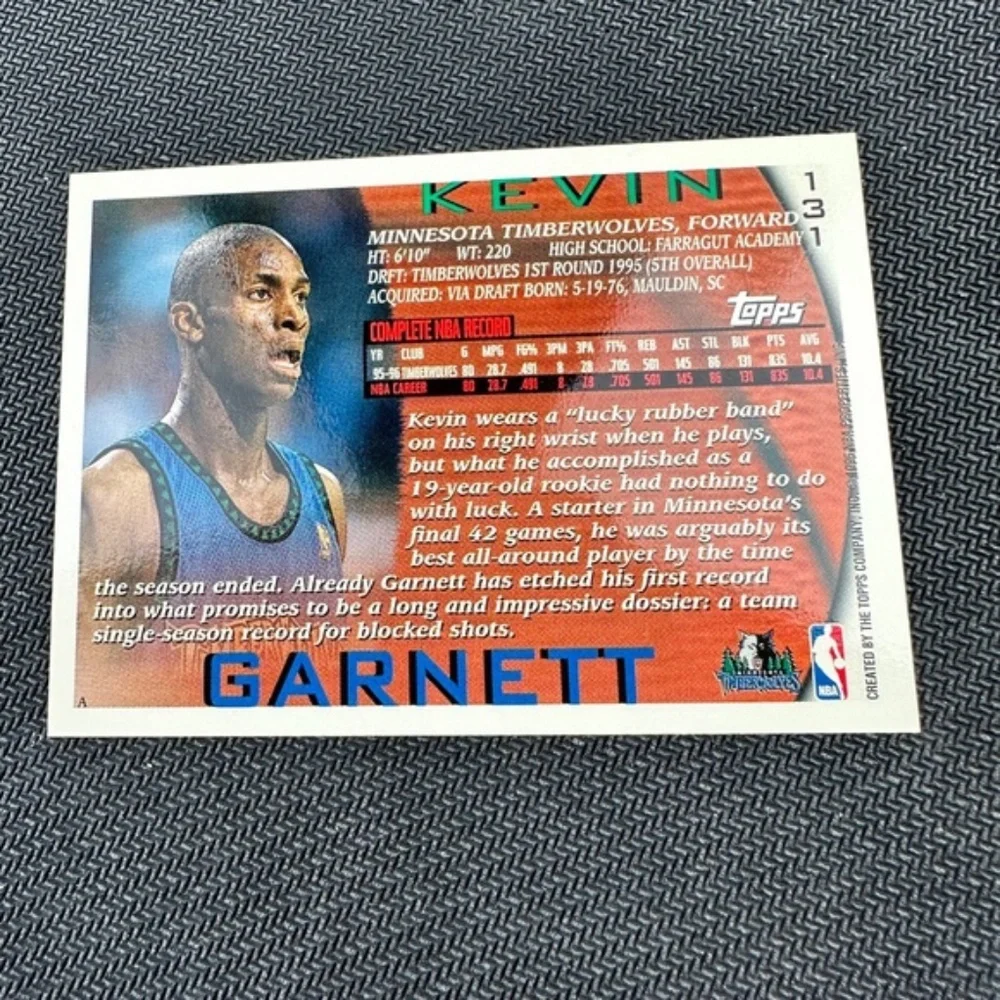 Kevin Garnett lot of 9 (Timberwolves) - Picture 7 of 15